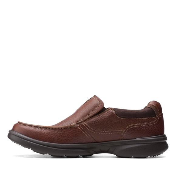 NWT  Clarks mens Bradley Free Loafer, Tan Tumbled Leather, 7.5 US main image 4